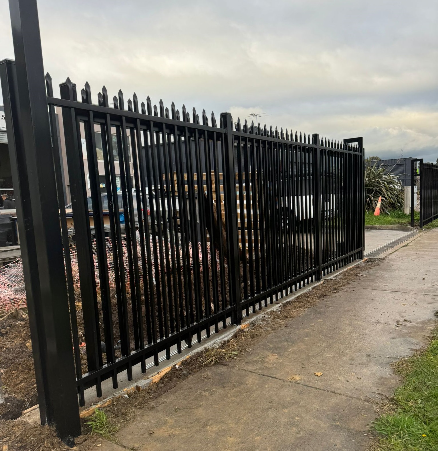 Steel Tubular Ring & Spear Fence Melbourne